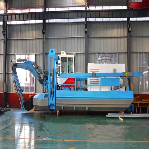 CTS Slot Type Full Automatic Amphibious River Sand Dredger for Ditch and Performance