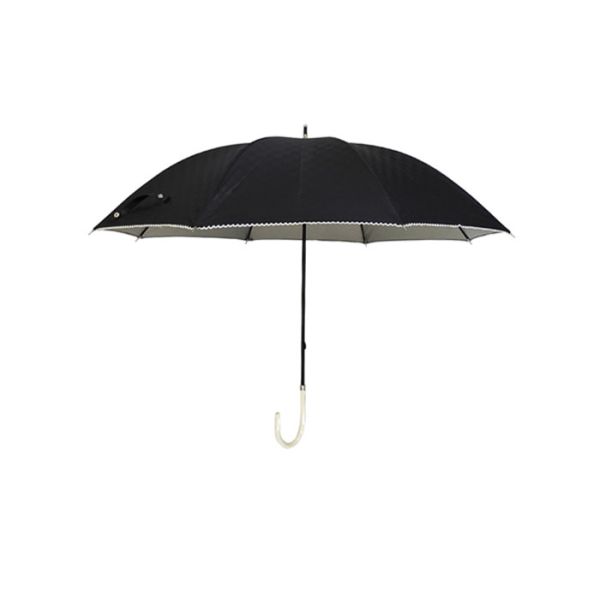 Black Hand Open Kids Compact Umbrella UV Coating Inside 8mm Metal Shaft