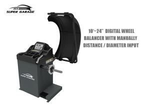 65Kg Digital Wheel Balancer With Manually Distance / Diameter Input