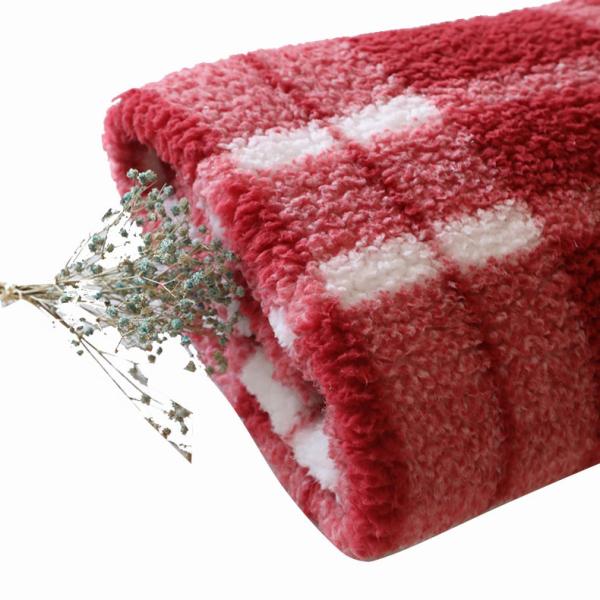 Quality Plain Dyed Fur Sherpa Fleece Fabric Printed Textile 100 Polyester for sale