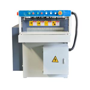 China Wood Slices Cutting Machine with Adjustable Cutting Width and Multi Rip Saw Blade wholesale