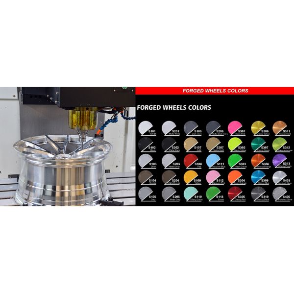 139.7 Pcd 21 Inches Ferrari 488 1 Piece Forged Wheels