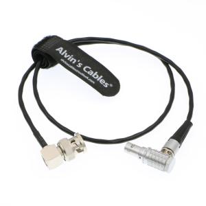 China 5 Pin Lemo To BNC Timecode Cable Right Angle SMPTE Time Code Out ARRI Mini Sound Devices ZAXCOM wholesale
