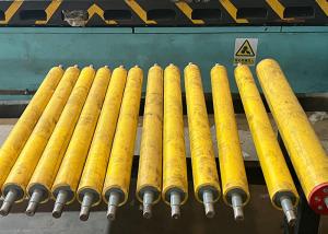 China Customizable Tapered Conveyor Roller Low Noise Round Shaft Belt Supporting wholesale