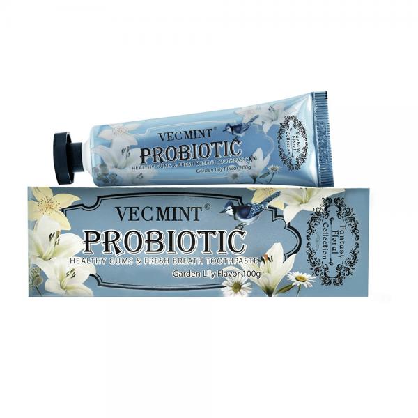 Factory Manufacture VECMINT Floral Fragrance Lily Flavor Teeth Whitening Basic Cleaning Oral Care Toothpaste