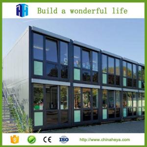 China 2017 prefab cheapest 40ft Customized steel structure container house good living wholesale