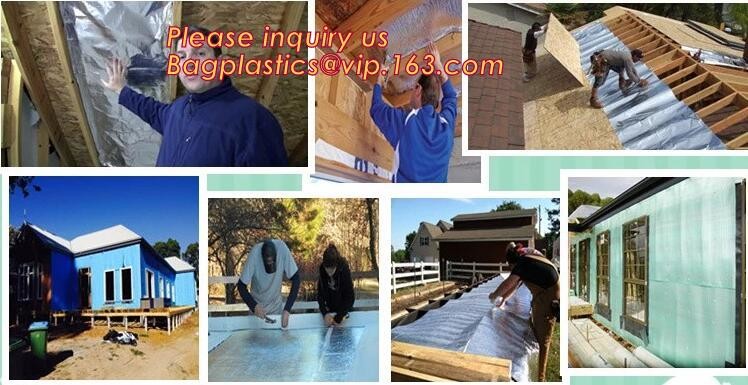 Foil crim kraft insulation,Alu foil FSK insulation, FOIL scrim kraft facing, reflective aluminium foil insulation,bonded