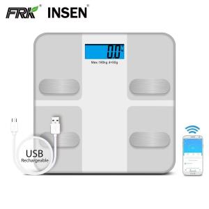 200mAh Rechargeable Battery Powered 180KG WiFi Smart Scale