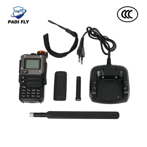 Hand-Held 2km Range Drone Signal Detector with 2.4G 5.2g 5.8g 60W Frequency