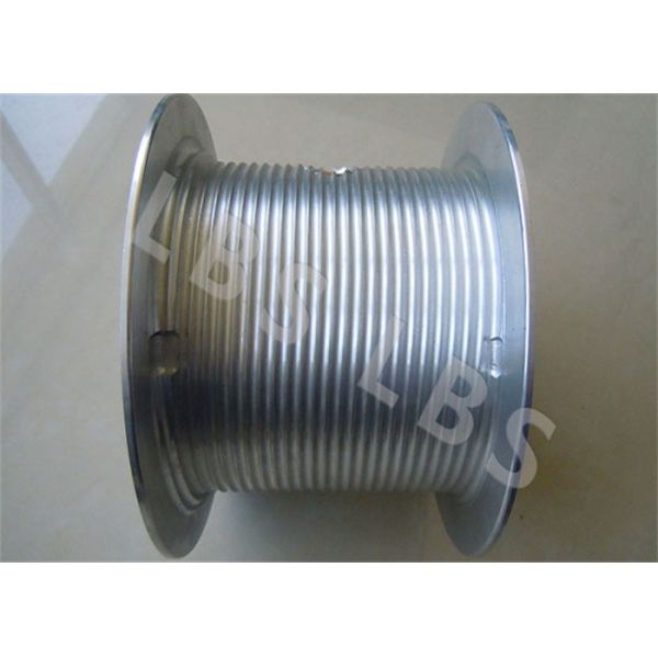 Customized Q355B Steel Grooved Cable Drum For Wire Rope Winch