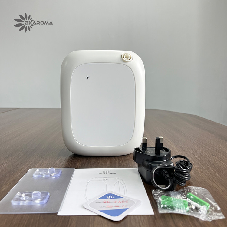 White Electric Scent Diffuser Machine 1500m3 Hotel Scent Machine Bluetooth RoHS