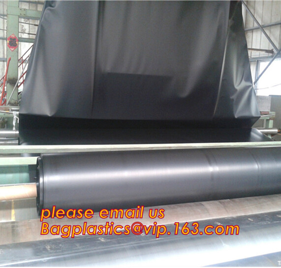 HDPE Geomembrane for Stock Water Tanks Liner,seepage-proofing HDPE film, 00:10 Fish Farm Pond Liner HDPE Geomembrane p
