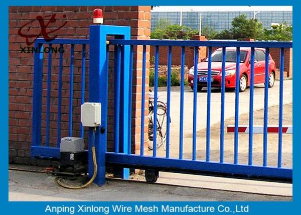 Quality Various Size Residential Sliding Gates , Industrial Sliding Gates Safety for sale