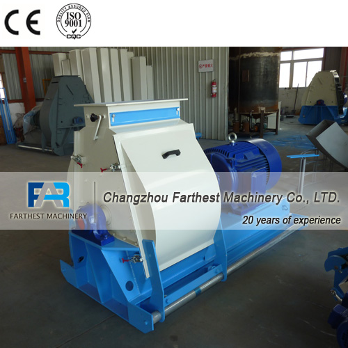 Palm Tree Leaves Hammer Mill Machine Famous Brand Motor Drived Steel Material