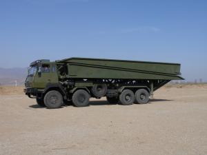Single Girder Crane Mechanized Bridge Military Mobile Bridge