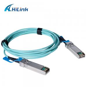 China 25G AOC 1M/3M/5M/10M OM3 SFP Cable SFP28 to SFP28 Active Optical Cable AOC SFP28 wholesale