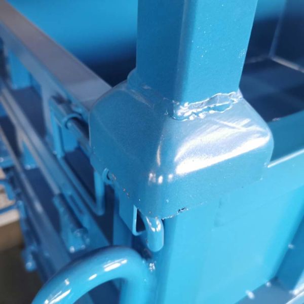 Heavy Duty Stackable Metal Pallet Cage For Warehouse Storage Mesh Bins