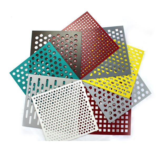 Customized Hole Shape Perforated Metal Sheet With Durable Surface For Industry Use