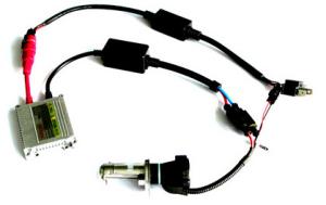 China Bi-xenon 35W H4 relay wire harness for H4-4 Bi-xenon HID bulb car accessories on sale