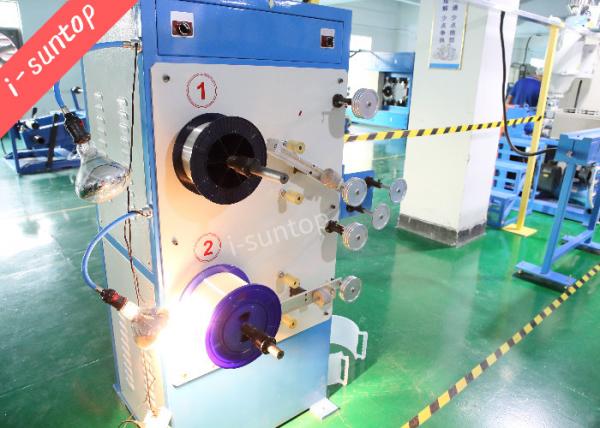 Quality 30KW 30mm Tight Buffered Fiber Optic Cable Production Line Three Phase for sale