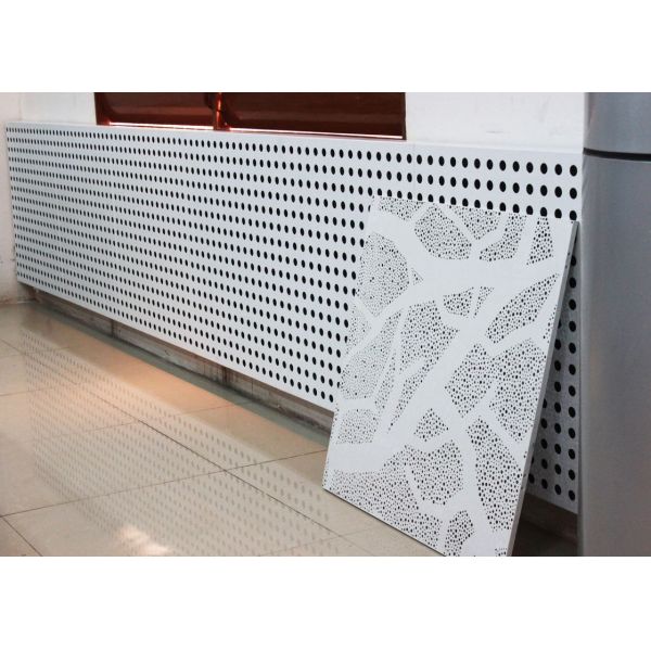 Custom Perforated Aluminum Sheets For Wall / Ceiling Decoration