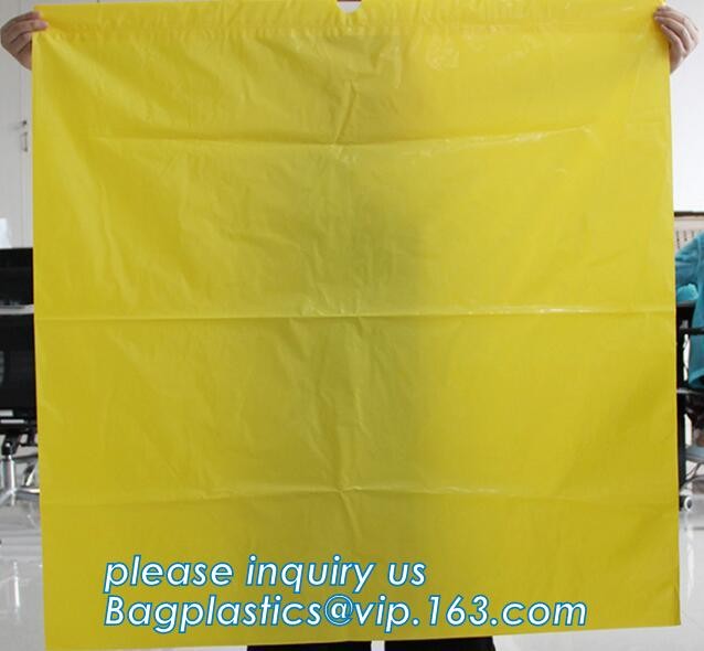 LDPE biohazard waste bin bags disposable medical autoclave bags, biohazard specimen bag plastic adhesive flat bag, bagea