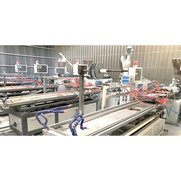 PVC Wall Panel Extrusion Line WPC Wall Panel Making Machine