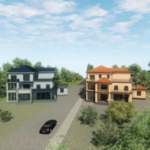 Permanent Construction Prefabricated Luxury Villa Lgs Light Gauge Steel Prefab