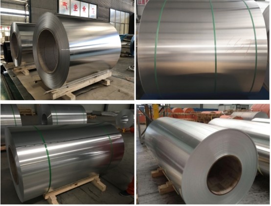 Color Coated Aluminum Coil Roll Durable Indoor Outdoor Antioxidant