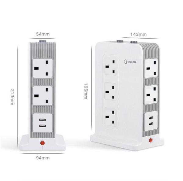 Quality Domestic Creative Rubik'S Cube Vertical Plug Socket Board for sale