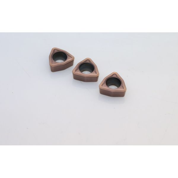 WCMX030208FN Cnc Turning Tools Inserts , Tungsten Indexable Inserts Used In Cnc Tooling