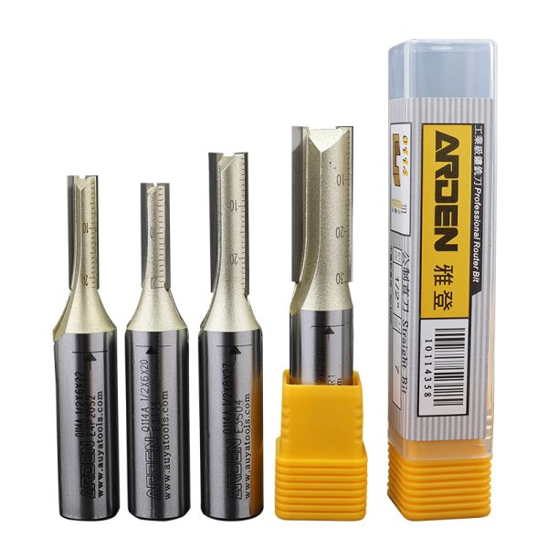 A0114 65HRC Arden Router 2 Flute 6mm Straight Plunge Router Bits