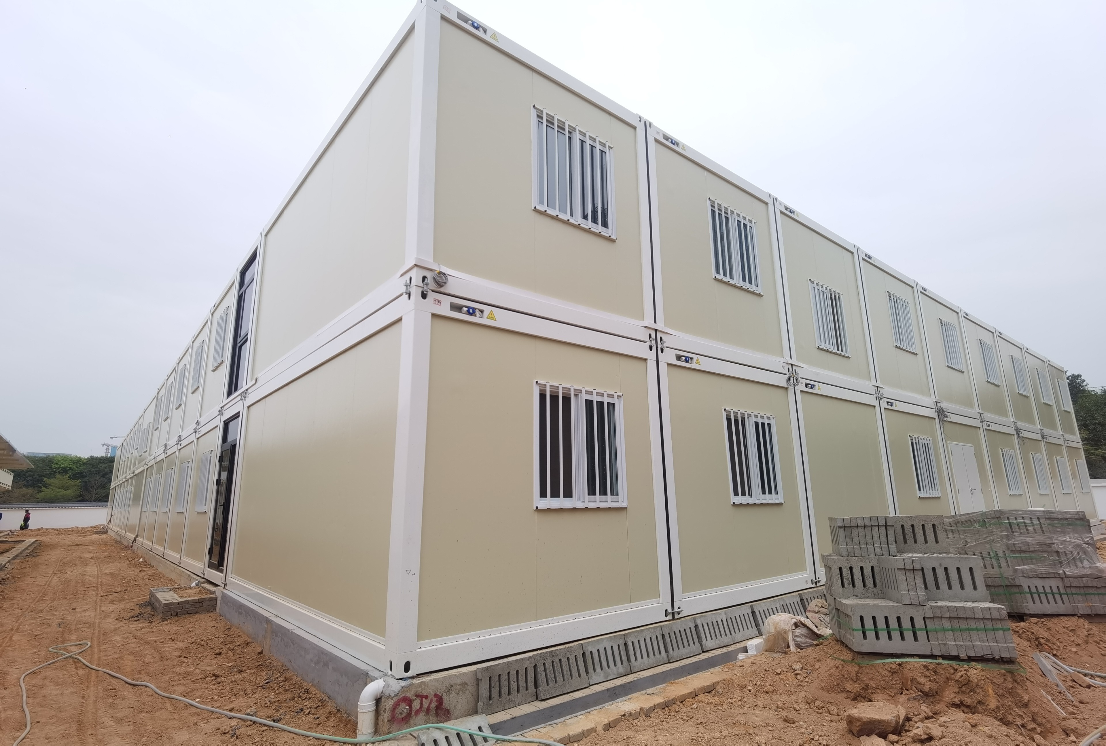 Portable Modular Flat Pack Container House Detachable Hospital Knockdown System