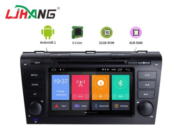 Quality MAZDA 3 Car Dvd Player With Screen , Mirror Link Android Auto Dvd Player for sale