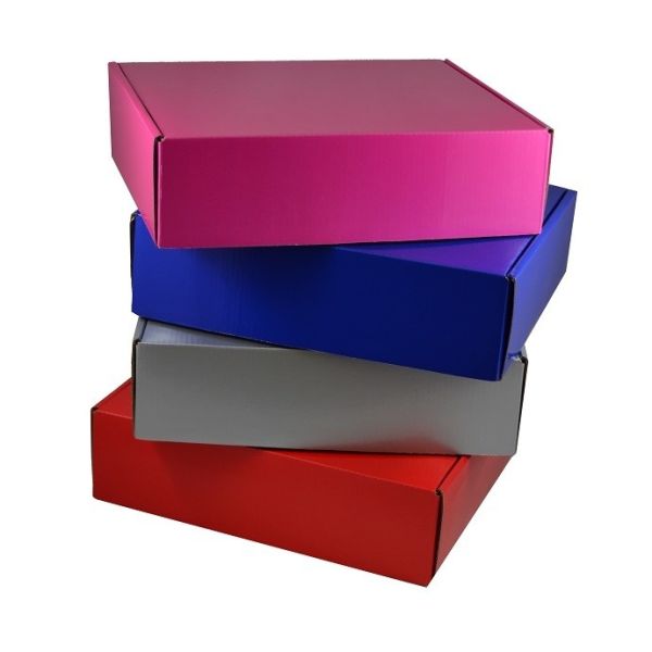 Slide Out Corrugated Shoe Boxes With Remarkable Simplicity Design
