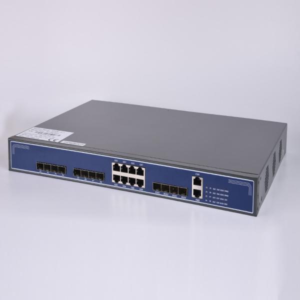Quality FTTH OLT EPON ONU Iron Case Compatible 8 Port OLT for sale