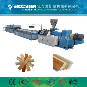 China Online EIR SPC Flooring Machine Customized Color Wear Resisting Layer wholesale