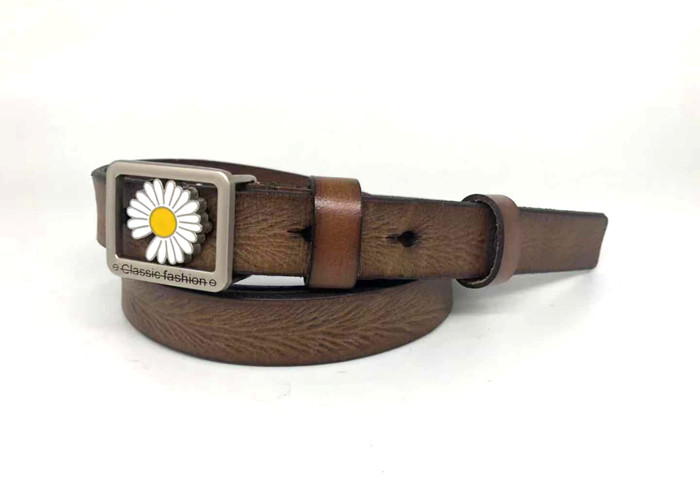 China OEM 90CM Zinc Alloy Women's Fashion Leather Belts wholesale