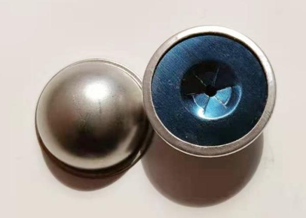 Quality Metal Insulation Dome Cap 38mm Self Locking Washer For Insulation Fasteners for sale