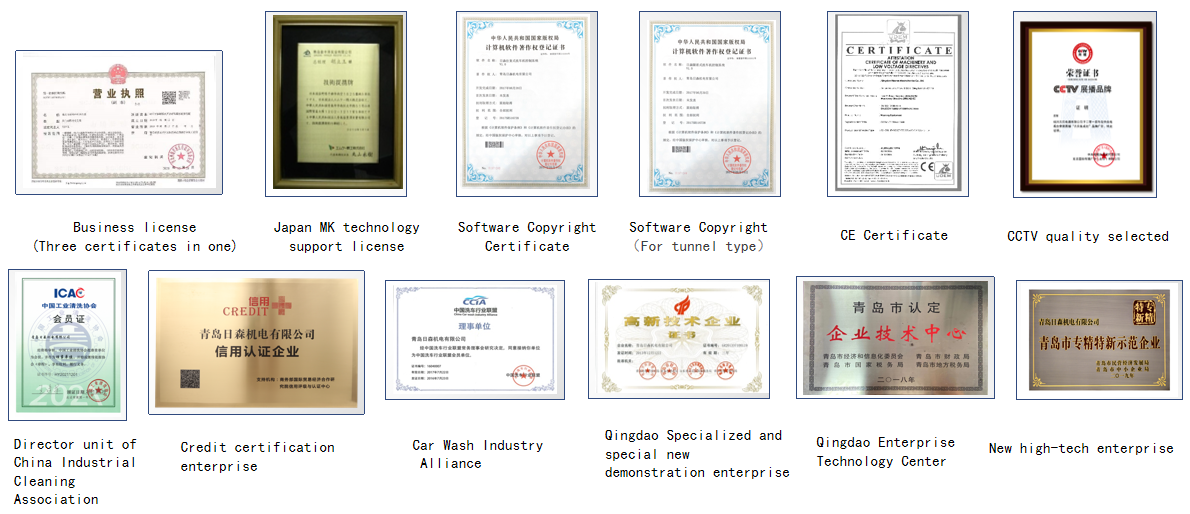 -Chic Design Hot-Dipped Galvanized Steel Frame Automatic Touchless Car Wash System