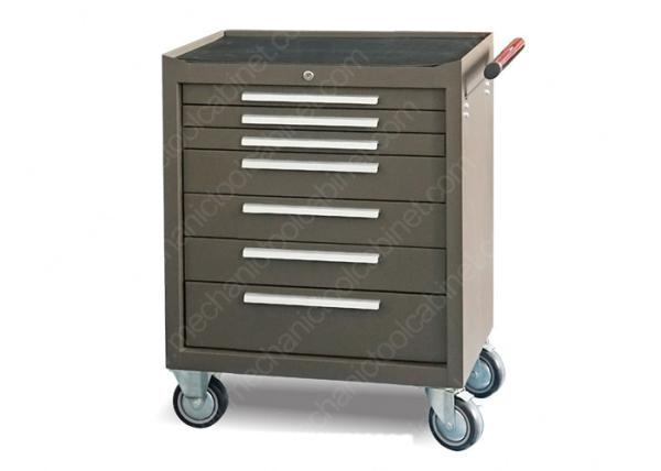Quality Industrial Tool Storage Cabinets 7 Drawer Rolling Ball Bearing Drawer Slides for sale