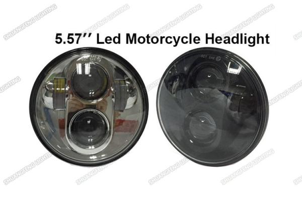 Quality 6000K 5.75" Motorcycle LED Headlight High Low Beam With Die Cast Aluminum Housing for sale