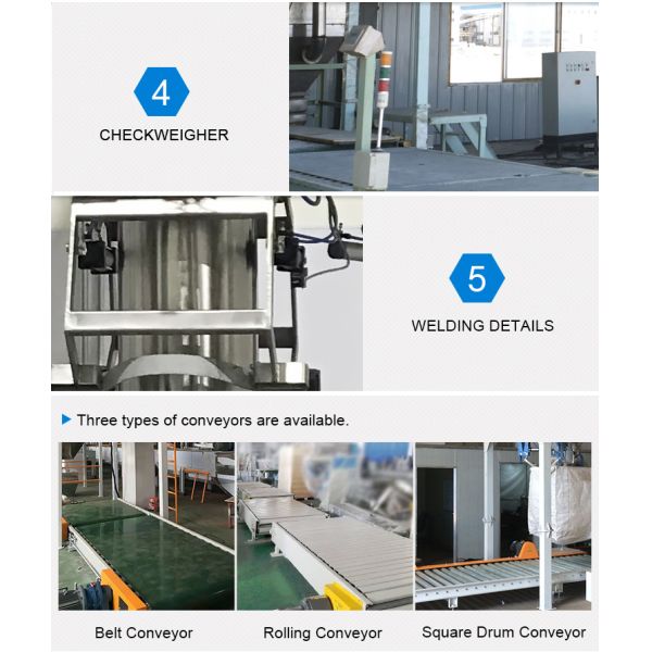 Jumbo Bag Scale for Filling and Packing Automatic Grade ±0.2% Packing Accuracy