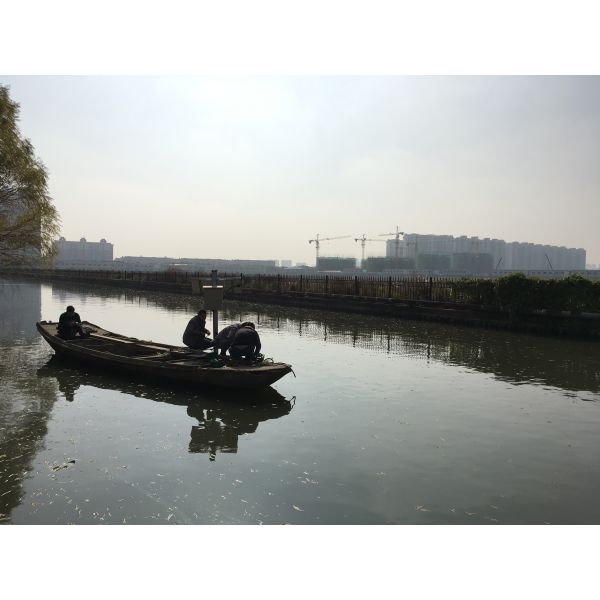 10m Cable Water Quality Sensor High Accruancy Four Conductivity Sensor Anti Pollution