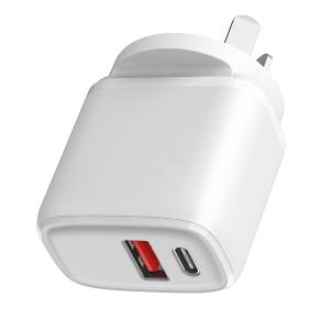 USB C 30W PD Fast Charger Wall Type C Charging Block USB A Port for Iphone Ipad
