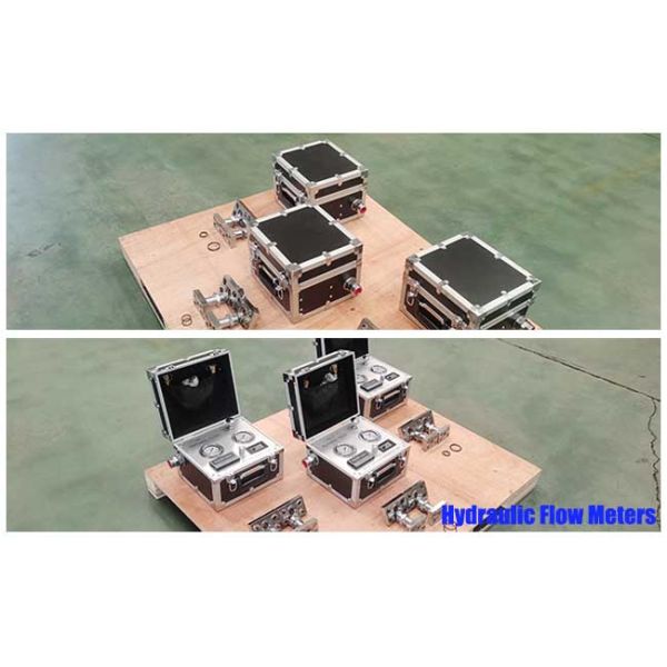 Hydraulic Flow Meters 420 Bar Max Pressure Hydraulic Flow Meters for Test Flow Rate -20C to 150C