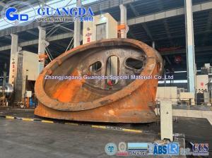 China Tower Connector Wind Turbine Castings Ductile Iron Of Large Castings QT400-18AL 400-18S 400/17 wholesale