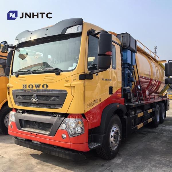 Quality Howo TX Sewage Suction Vehicle Sewage Pump Trucks New 16m3 6X4 10 Wheels 350HP for sale