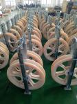 Single Wheel Conductor Stringing Blocks 5KN-20KN Wire Stringing Blocks