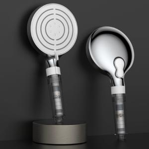 China Handheld Filtered Showerhead With 3 Water Output Modes Chlorine Removing Water Purifying For Household Bathroom Shower wholesale